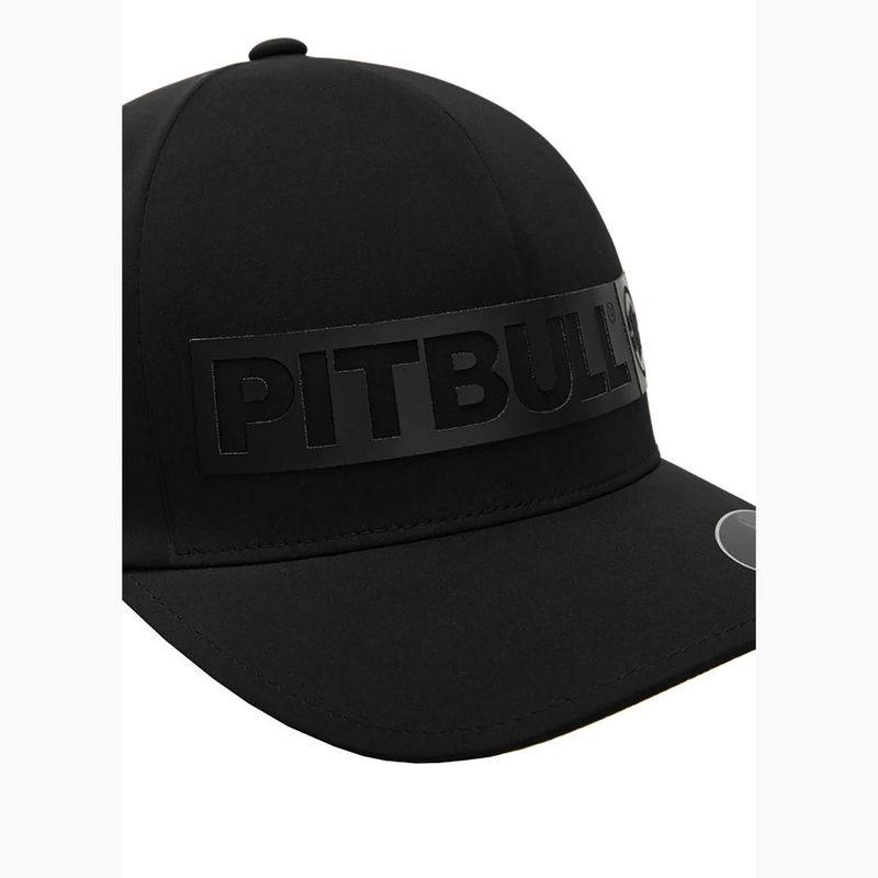Kepuraitė su snapeliu Pitbull Full Cap ,,Hilltop" Stretch Fitted black 5