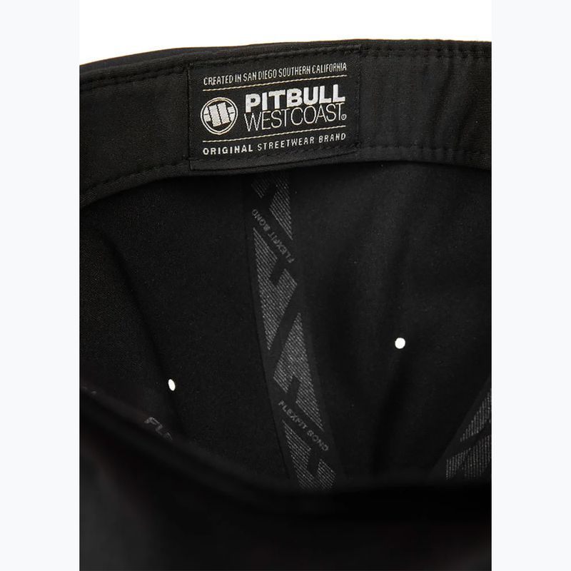 Kepuraitė su snapeliu Pitbull Full Cap ,,Hilltop" Stretch Fitted black 8