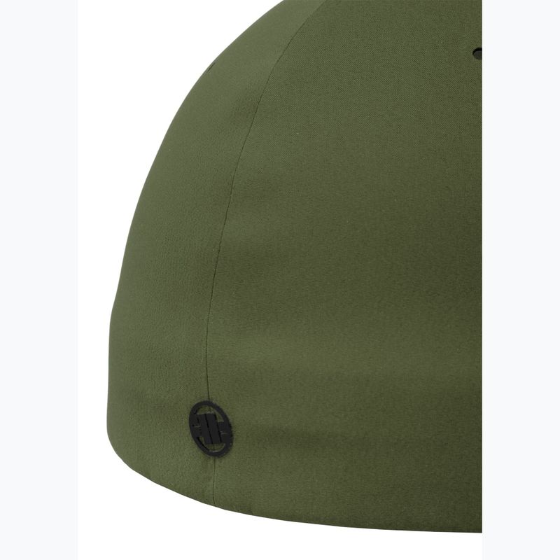 Vyriška kepuraitė su snapeliu Pitbull West Coast Full Cap ,,Hilltop" Stretch Fitted olive 7