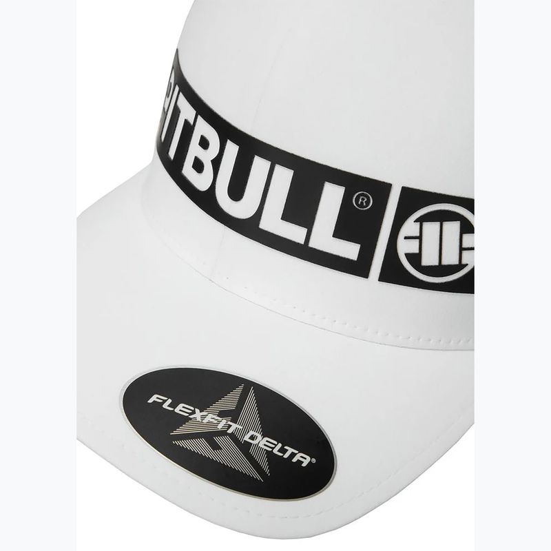 Kepuraitė su snapeliu Pitbull Snapback ,,Hilltop" Stretch Fitted white 4