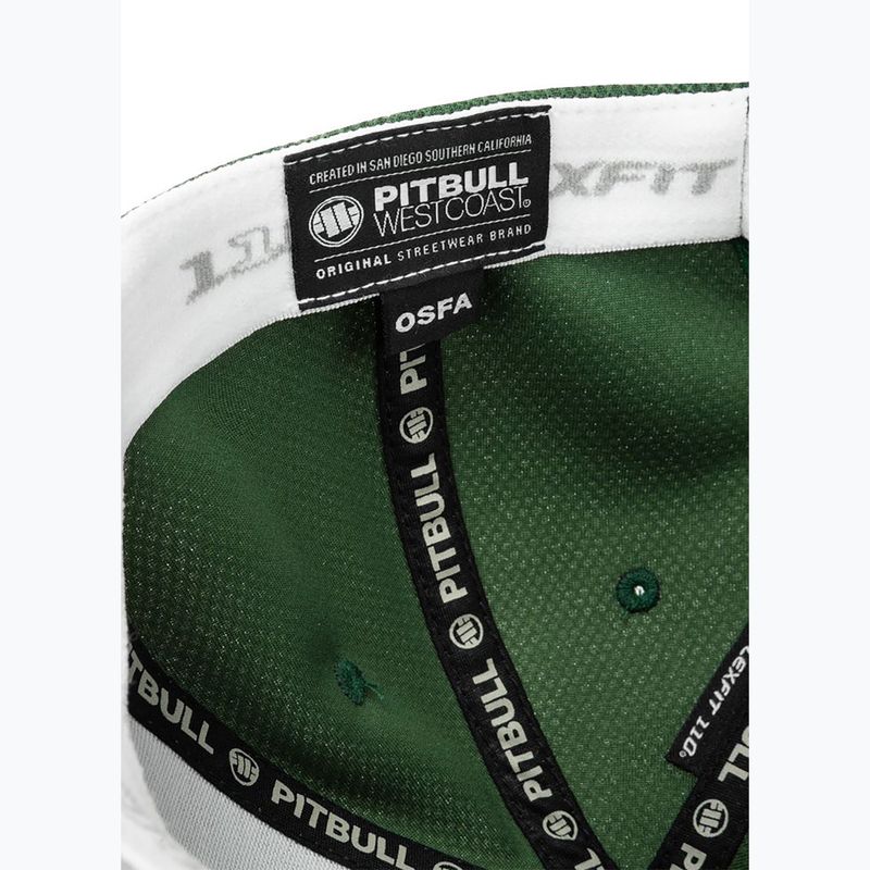Kepuraitė su snapeliu Pitbull Snapback ,,Logo" Hybrid green 8