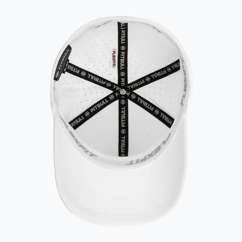 Kepuraitė su snapeliu Pitbull Full Cap ,,Logo" Tech Witch Perforated white 3