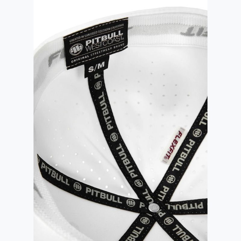 Kepuraitė su snapeliu Pitbull Full Cap ,,Logo" Tech Witch Perforated white 7