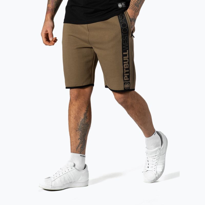 Pitbull West Coast vyriški šortai Saturn coyote brown