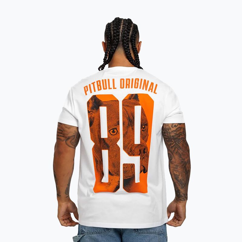 Vyriški marškinėliai Pitbull Eighty Nine Dog white 2