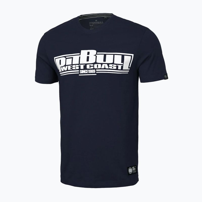 Pitbull West Coast vyriški marškinėliai T-S Classic Boxing dark navy