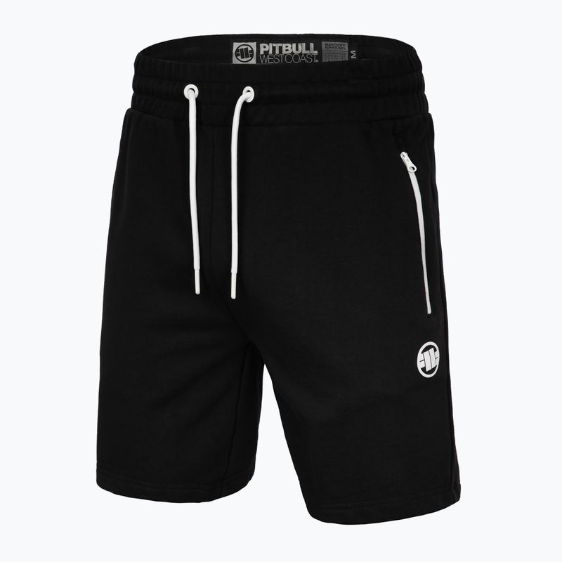 Pitbull West Coast vyriški sportiniai šortai Terry Group Trackshorts black