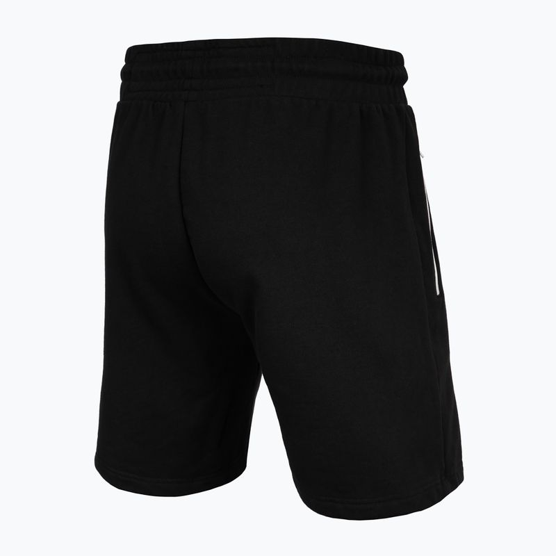 Pitbull West Coast vyriški sportiniai šortai Terry Group Trackshorts black 2