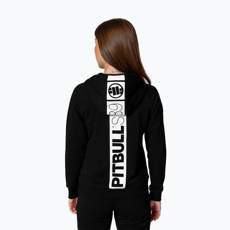 Vyriški Pitbull West Coast Fuchsia džemperiai su gobtuvu ir užtrauktuku Black 3