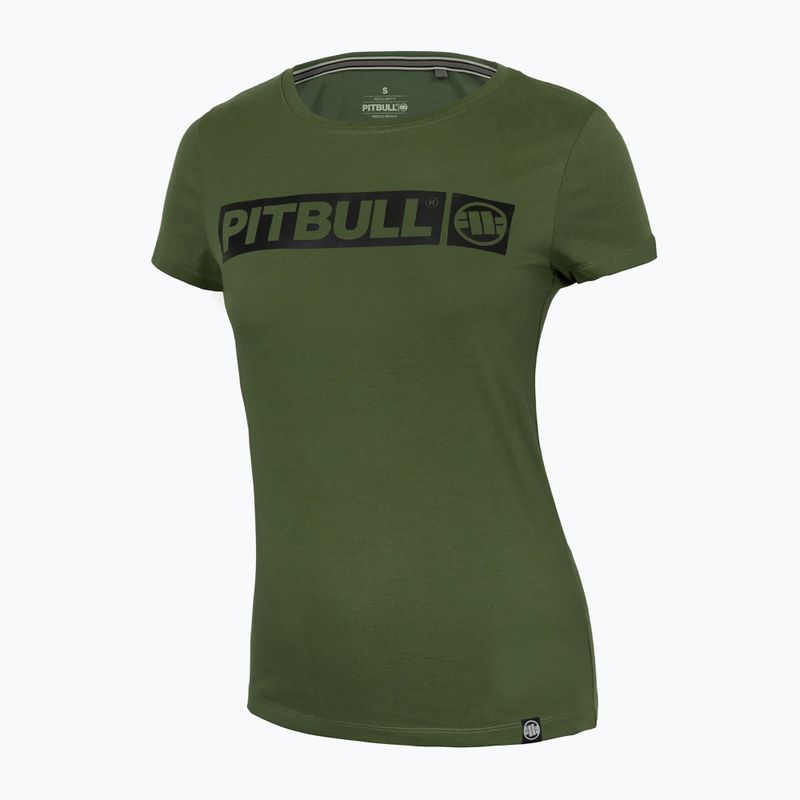 Pitbull West Coast moteriški marškinėliai T-S Hilltop olive