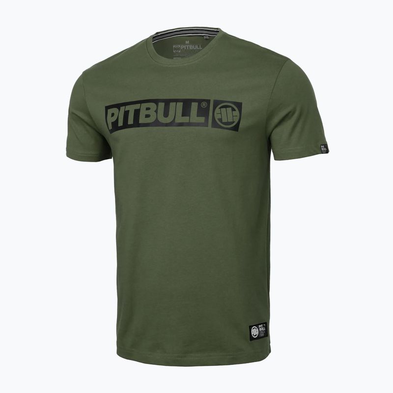 Vyriški marškinėliai Pitbull Hilltop olive 4