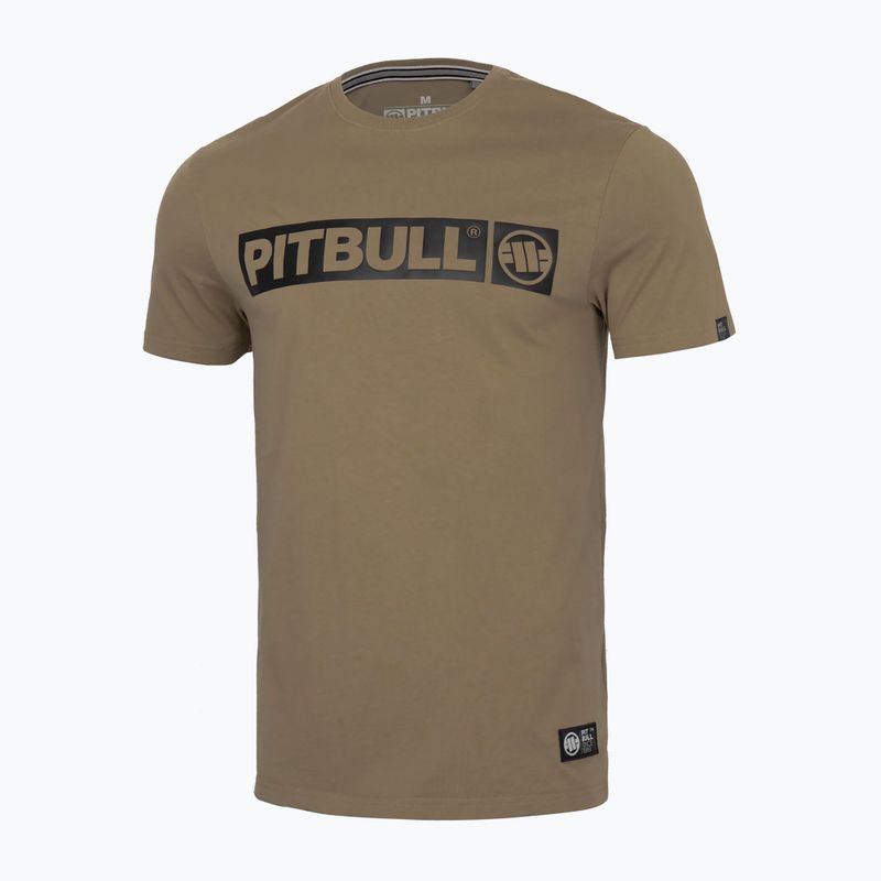 Pitbull West Coast vyriški marškinėliai T-S Hilltop 170 coyote brown