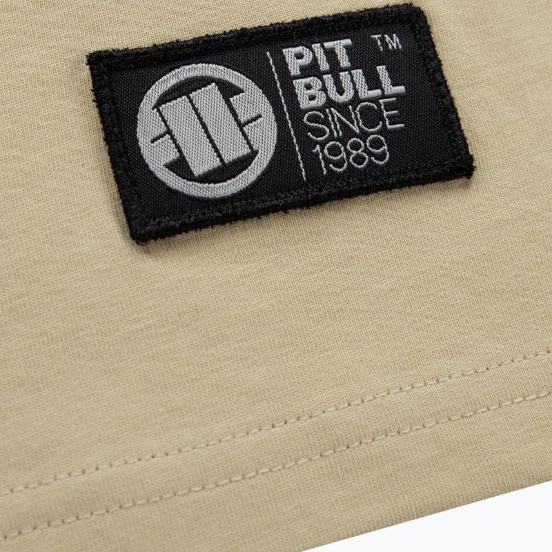 Pitbull West Coast vyriški T-S Hilltop 170 smėlio spalvos marškinėliai 9