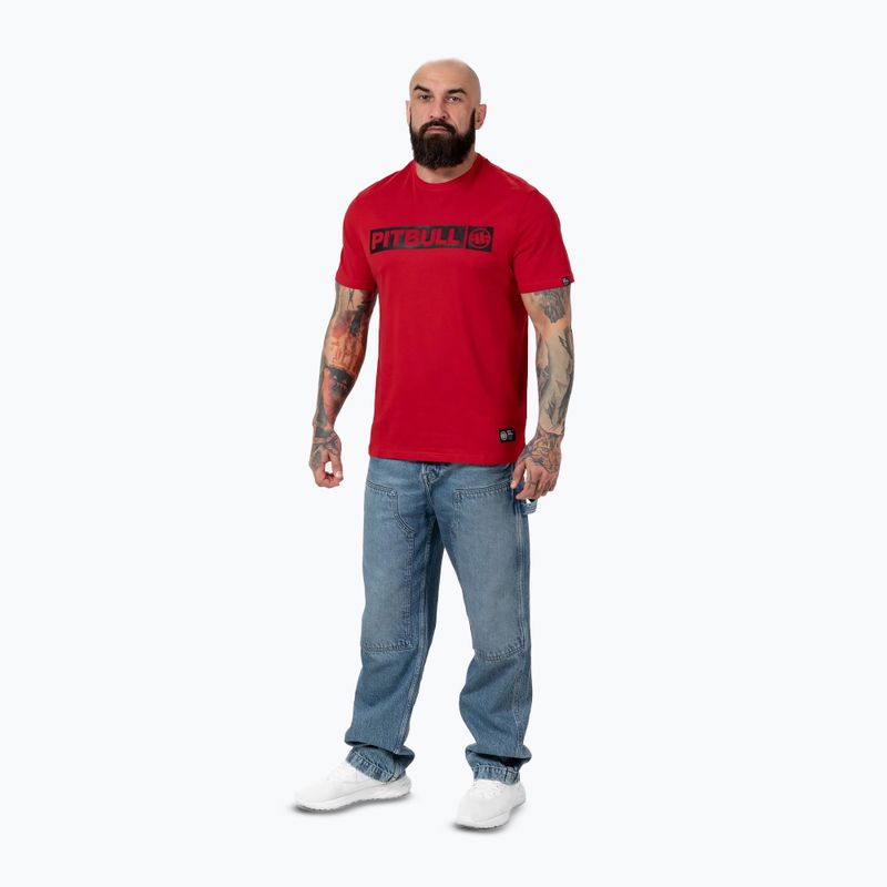 Vyriški marškinėliai Pitbull Hilltop red 2