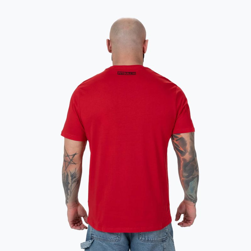 Vyriški marškinėliai Pitbull Hilltop red 3