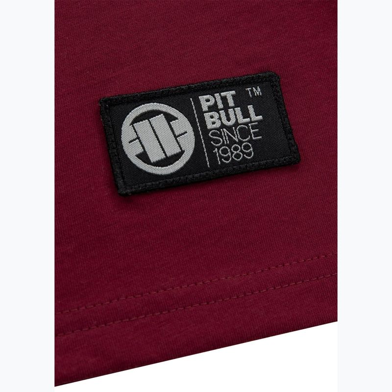 Vyriški marškinėliai Pitbull West Coast Hilltop burgundy 6