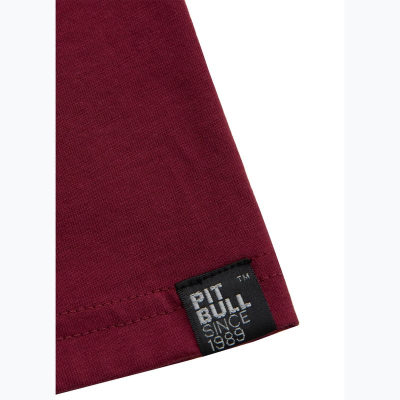 Vyriški marškinėliai Pitbull West Coast Hilltop burgundy 7
