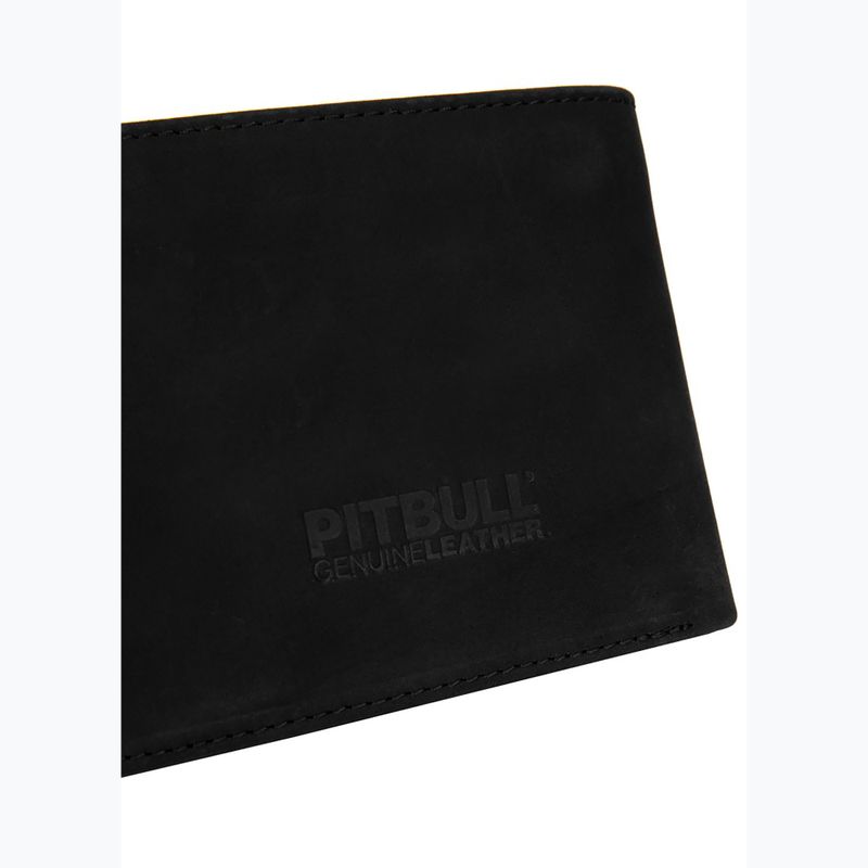 Vyriška piniginė Pitbull Lin Wood 2 Embosed Leather black 6
