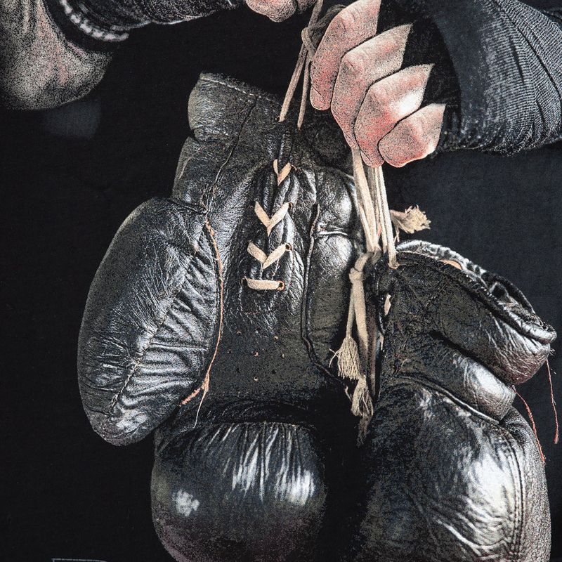 Pitbull West Coast Boxing Fd vyriški marškinėliai juodi 5