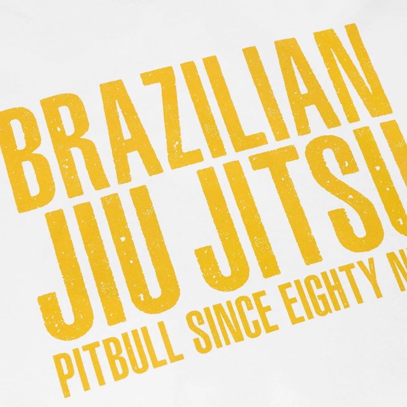 Pitbull West Coast BJJ Champions vyriški marškinėliai balti 3