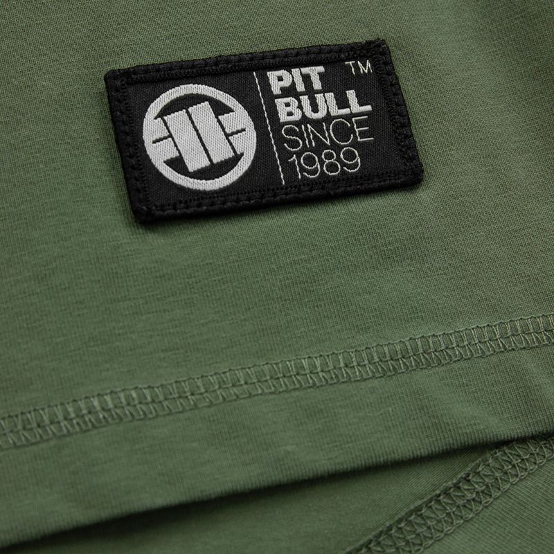 Vyriški Pitbull West Coast Mercado džemperiai su gobtuvu ir mažu logotipu olive dillard 6