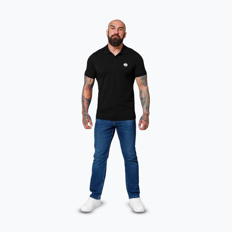 Vyriški polo marškinėliai Pitbull Polo Jersey Small Logo black 2