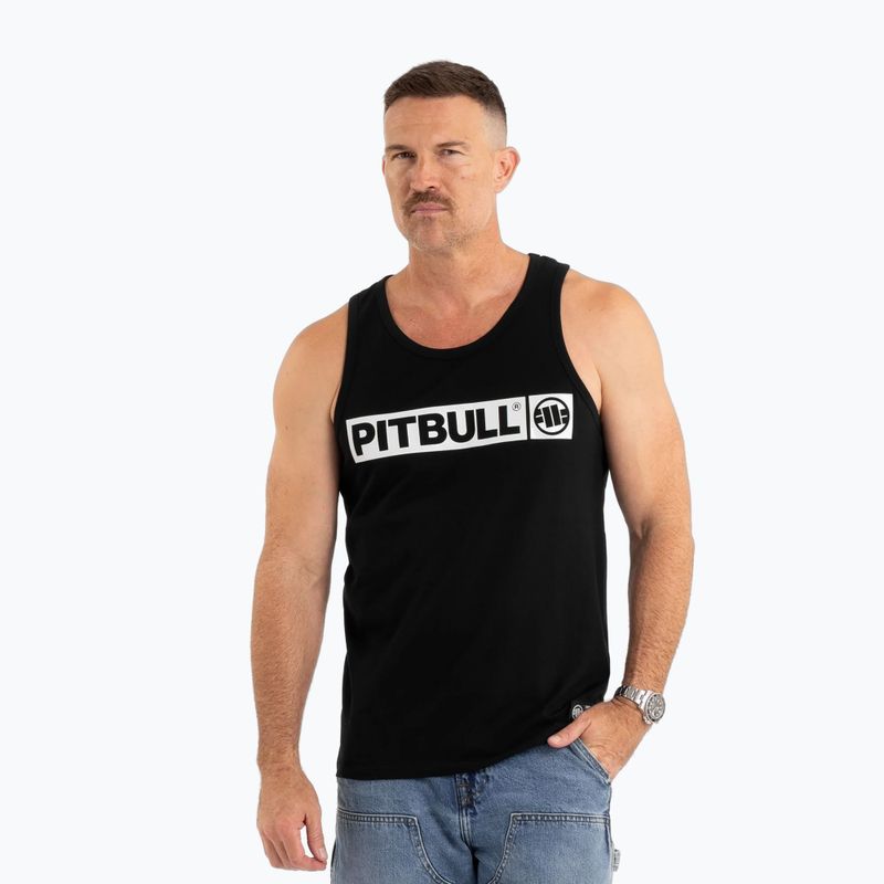 Vyriški marškinėliai Pitbull Hilltop Tank Top black