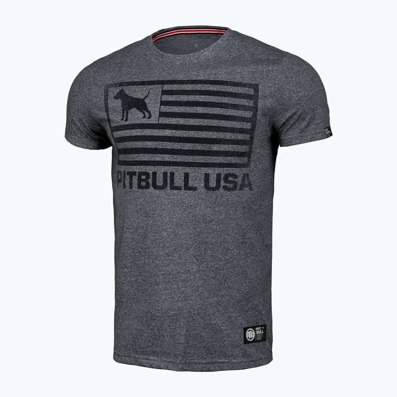 Pitbull West Coast vyriški marškinėliai Pitbull West Coast USA dark navy