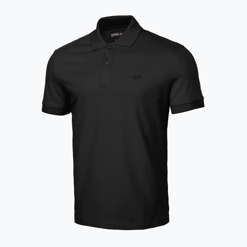 Vyriški Pitbull West Coast Polo marškinėliai Pique Regular black