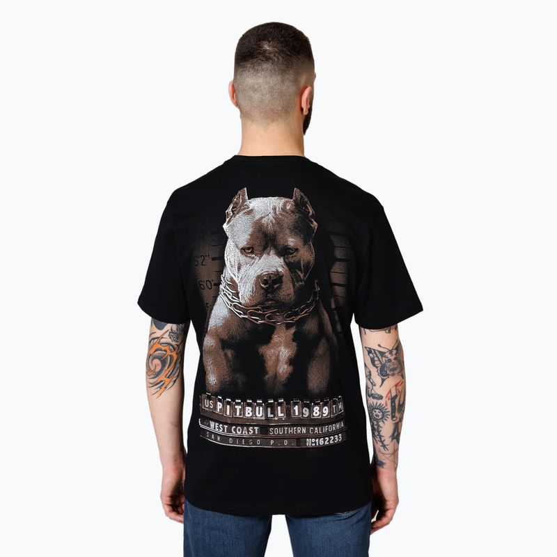 Vyriški marškinėliai Pitbull West Coast Mugshot 2 black 3