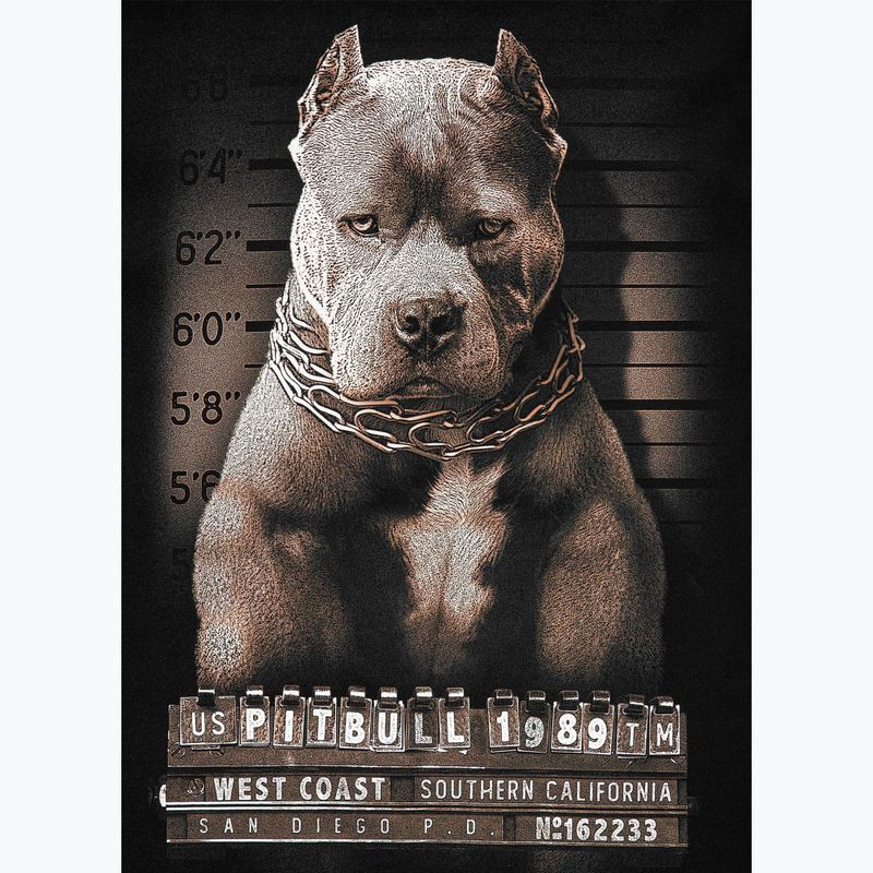 Vyriški marškinėliai Pitbull West Coast Mugshot 2 black 8