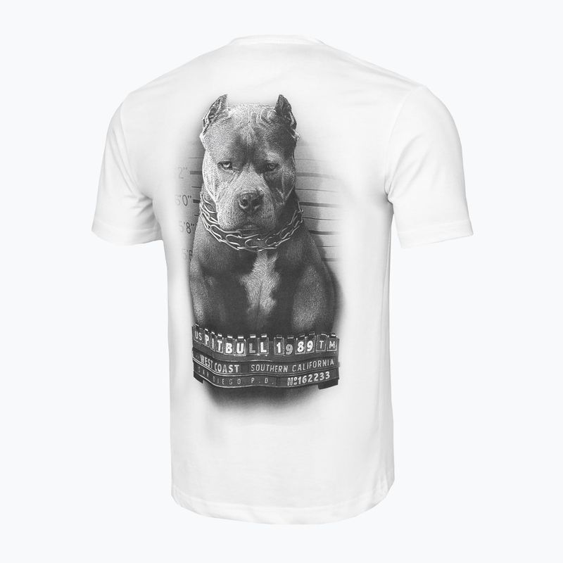 Vyriški marškinėliai Pitbull West Coast Mugshot 2 white 5
