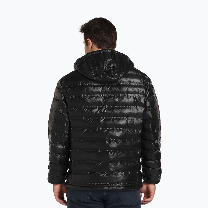 Pitbull West Coast vyriška žieminė striukė Deerfoot su gobtuvu Padded black 3