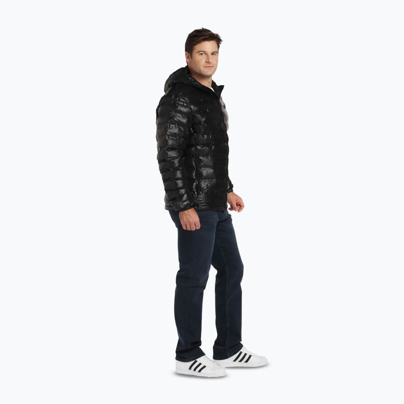 Pitbull West Coast vyriška žieminė striukė Deerfoot su gobtuvu Padded black 4