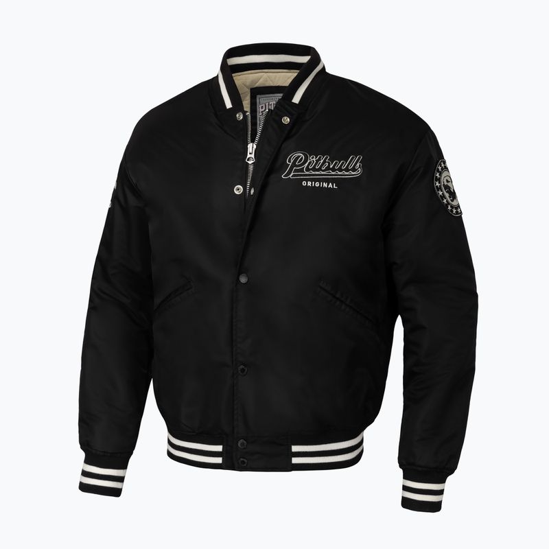 Vyriška žieminė striukė Pitbull Seabridge Varsity black 2