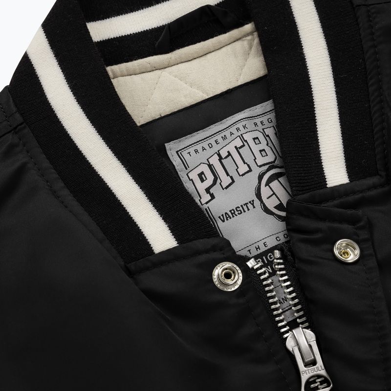 Vyriška žieminė striukė Pitbull Seabridge Varsity black 4