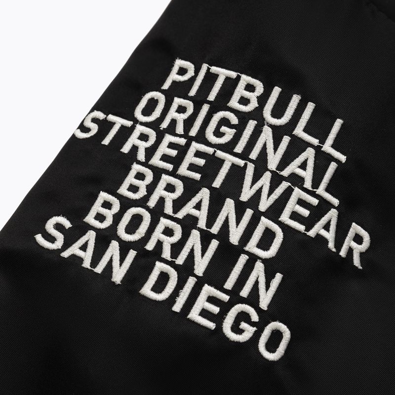 Vyriška žieminė striukė Pitbull Seabridge Varsity black 7