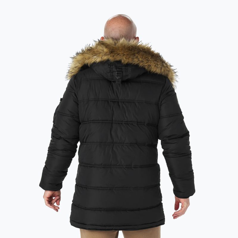 Vyriška žieminė striukė Pitbull West Coast Parka Kingston black 2