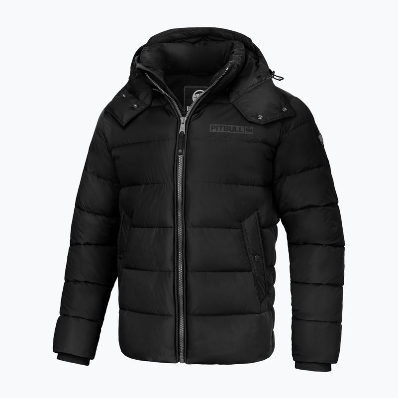 Pitbull West Coast vyriška žieminė striukė Perseus Hooded Padded black 4