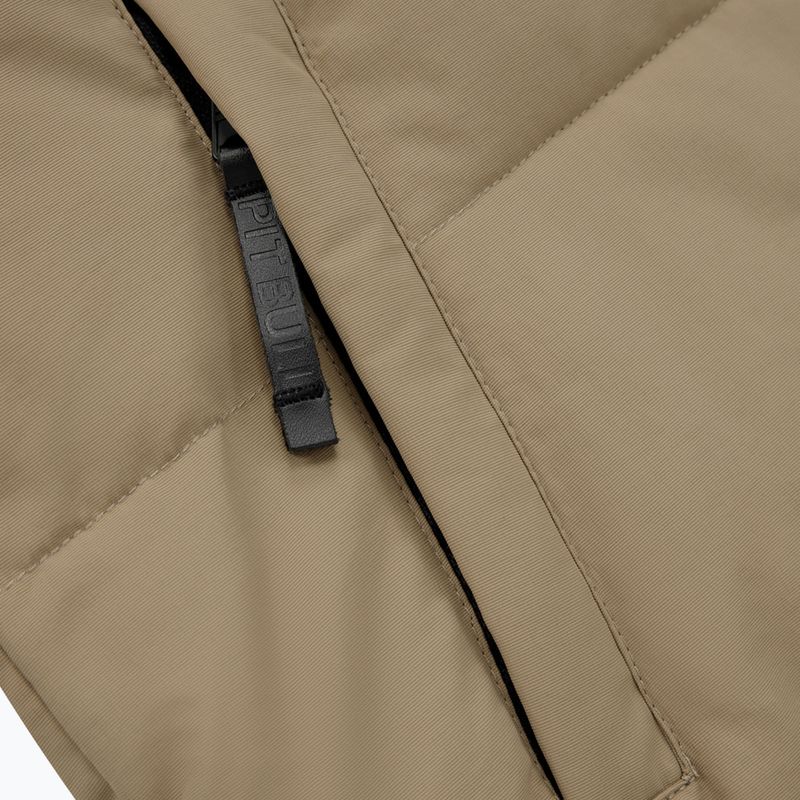 Pitbull West Coast vyriška žieminė striukė Taurus Hooded dark sand 9
