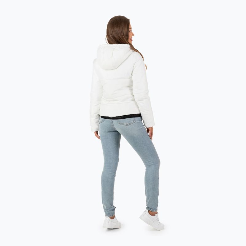 Pitbull West Coast moteriška žieminė striukė Jenell Quilted Hooded white 2