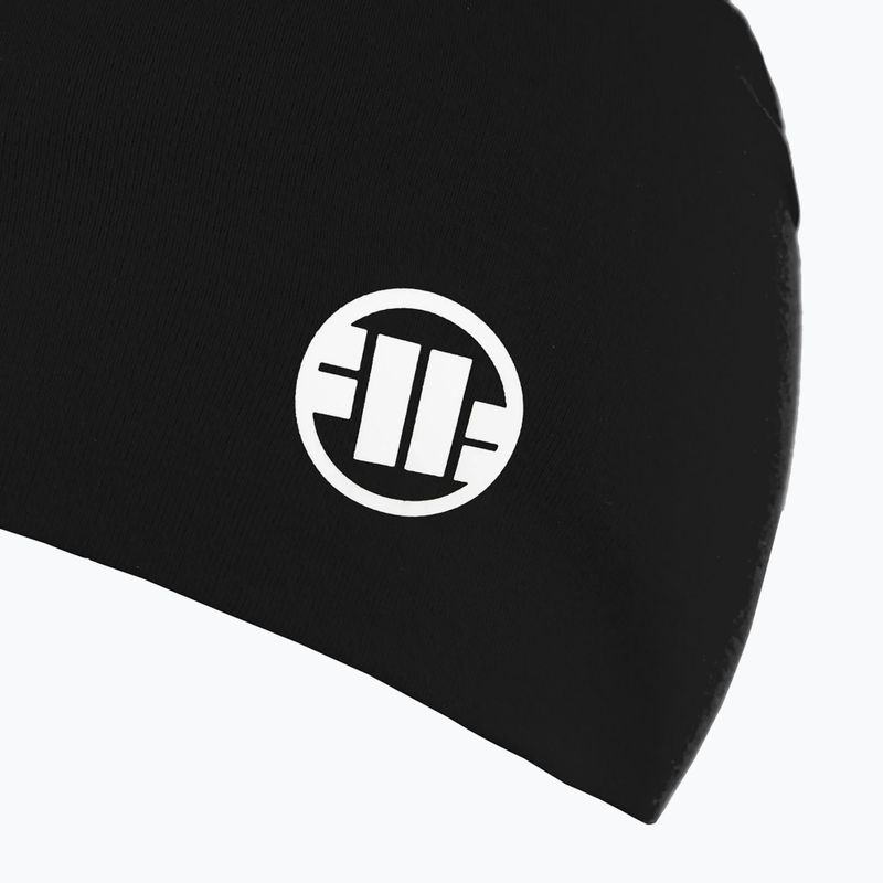 Vyriška žieminė kepurė Pitbull Beanie Small Logo II black/white 4