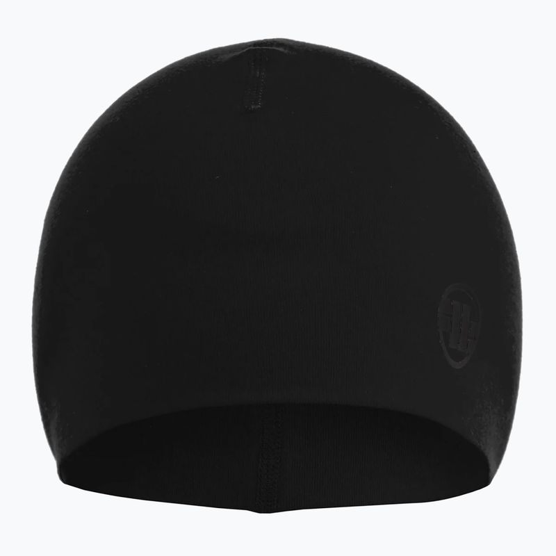 Vyriška žieminė kepurė Pitbull Beanie Small Logo II black/black 3