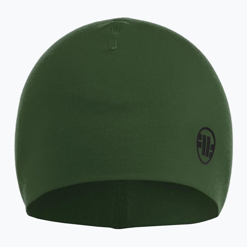 Vyriška žieminė kepurė Pitbull Beanie Small Logo II olive/black 3