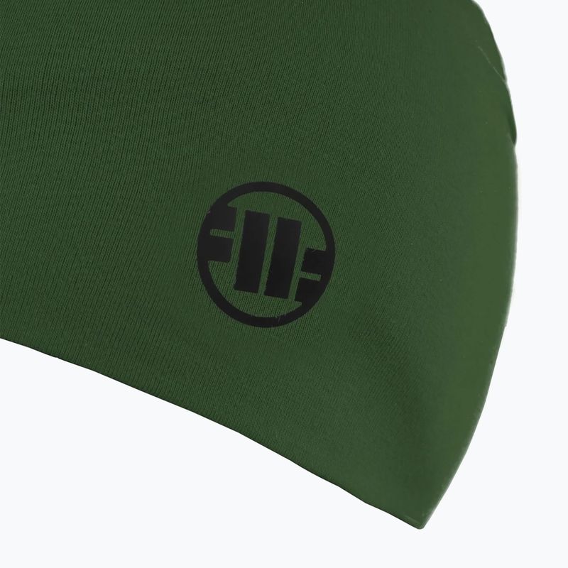 Vyriška žieminė kepurė Pitbull Beanie Small Logo II olive/black 4