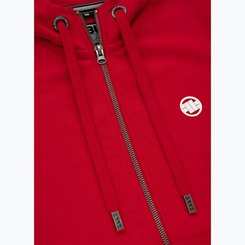 Vyriškas džemperis Pitbull Small Logo Hooded Zip red 3