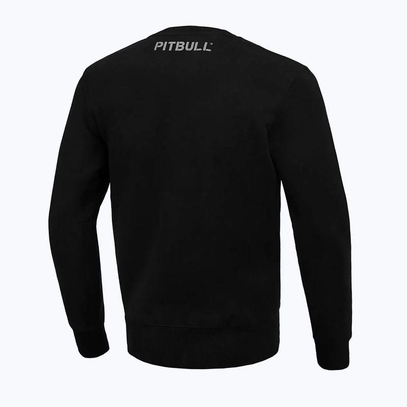 Vyriški Pitbull West Coast Drive Crewneck džemperiai juodi 4