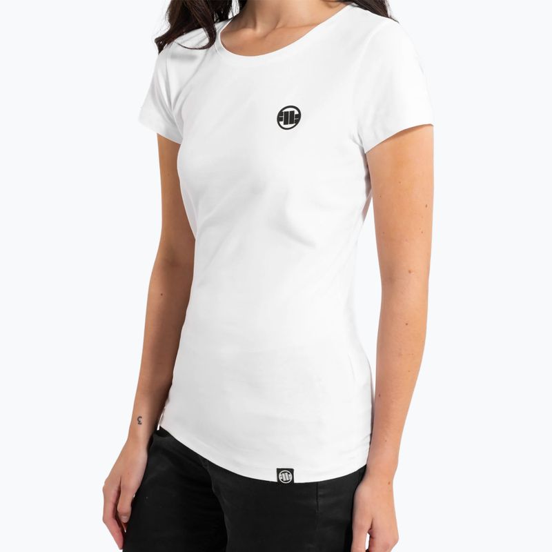 Moteriški marškinėliai Pitbull West Coast Small Logo white 3
