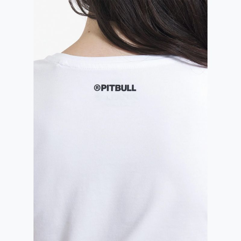Moteriški marškinėliai Pitbull West Coast Small Logo white 5