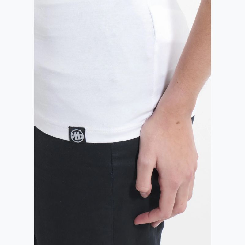 Moteriški marškinėliai Pitbull West Coast Small Logo white 6